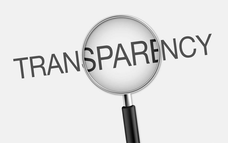 Transparency in business and pricing